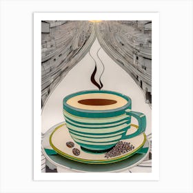 Coffee Cup 3 Art Print