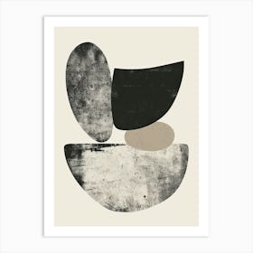 Roxas City Stone Park Bauhaus Minimalist Art Print