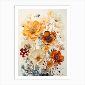 Soothing Blooms Art Print