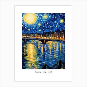 Starry Night Over The Rhone Art Print