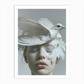 Dove Portrait Art Print