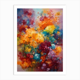 Flowers In Bloom Art Print