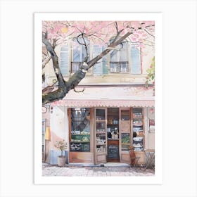 Cafe In Paris Art Print