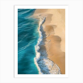 Sand Beach Art Print