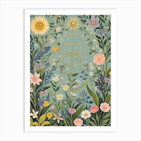 Shamanic Garden Art Print