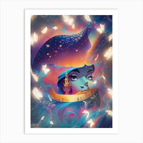 Peaking Art Print