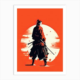 Samurai Legends Unleashed Art Print