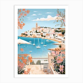 Ibiza Spain 2 Illustration Art Print