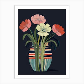 Flowers In A Vase 2 Art Print