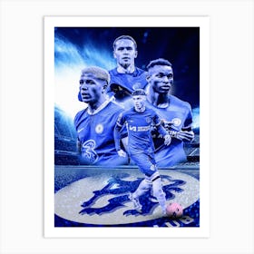 Chelsea Fc Poster Art Print