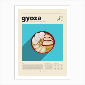 Gyoza Art Print