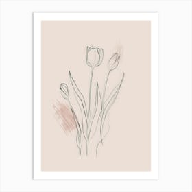 Tulips 29 Art Print