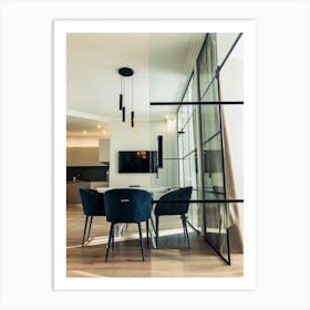 Modern Dining Room Art Print