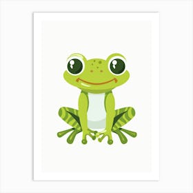 Cute Frog 4 Art Print