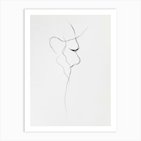 Portrait Of A Woman 4 Art Print