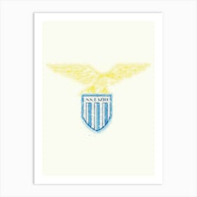 Ss Lazio football club Art Print