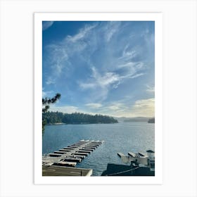 Lake Arrowhead Art Print