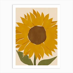 Sunflower 01 Art Print