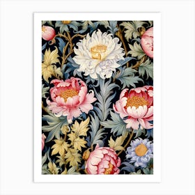 William Morris Peonies Art Print