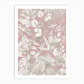 Tropical Foliage 12 Art Print