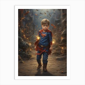 Superboy Art Print
