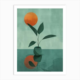 Plant In A Pot 17 Art Print