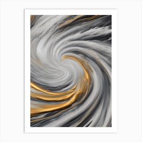 Molten Storm Art Print