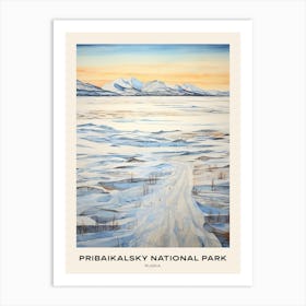 Pribaikalsky National Park Russia 2 Poster Art Print