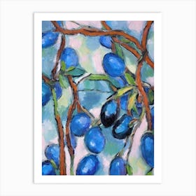 Olive 2 Classic Fruit Art Print