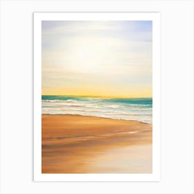Surfers Paradise Beach, Australia Neutral 1 Art Print