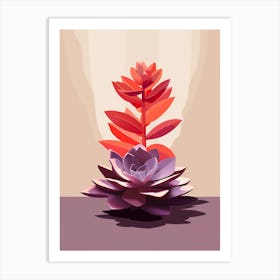 Succulents 1 Art Print