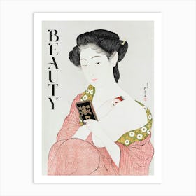 Beauty. Japanese Art Print