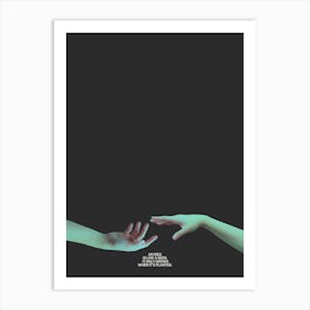 Hand Reaching Out Art Print