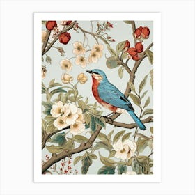 Bird On A Branch 57 Art Print