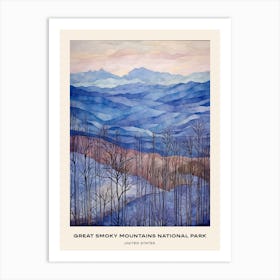 Great Smoky Mountains National Park United States 2 Poster Art Print