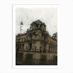 Rainy Day In Paris Art Print