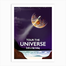 Tour The Universe Space Art 2 Art Print