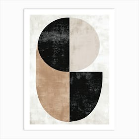 Paris Stone Park Bauhaus Minimalist 1 Art Print