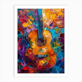 Acoustic Guitar 4 Art Print