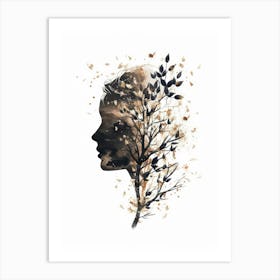 Portrait Of A Woman 213 Art Print