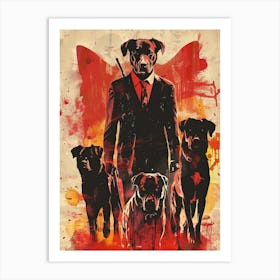 Wolf Of Wall Street Art Print