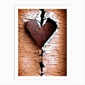 Broken Heart Art Print