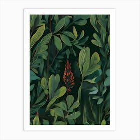 Jungle Pattern Art Print