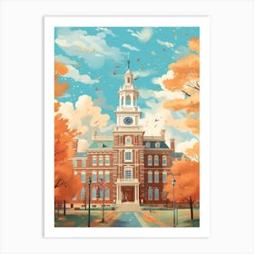 Independence Hall Philadelphia Art Print