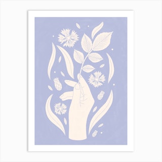 Cornflower Art Print