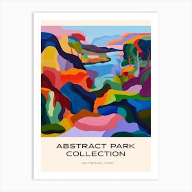 Abstract Park Collection Poster Centennial Park Sydney 2 Art Print