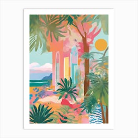 Tropical Paradise Art Print