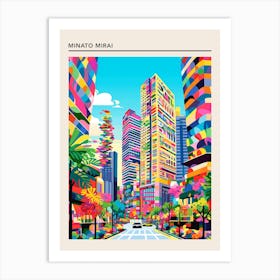 Minato Mirai 21 Yokohama Japan Art Print