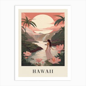 Vintage Travel Poster Hawaii 3 Art Print