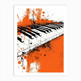 Piano Keys 7 Art Print